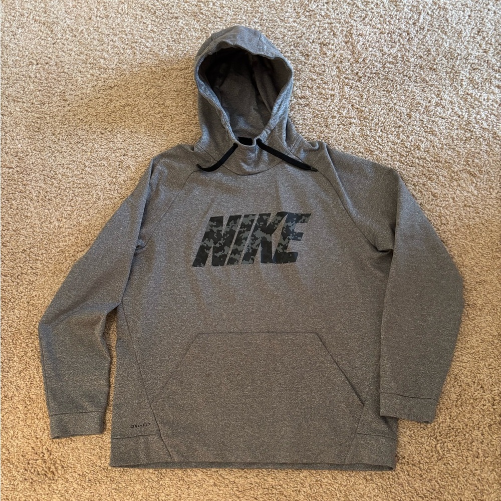 Nike Men's Gray Hoodie XL